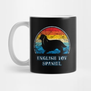 English Toy Spaniel Vintage Design Dog Mug